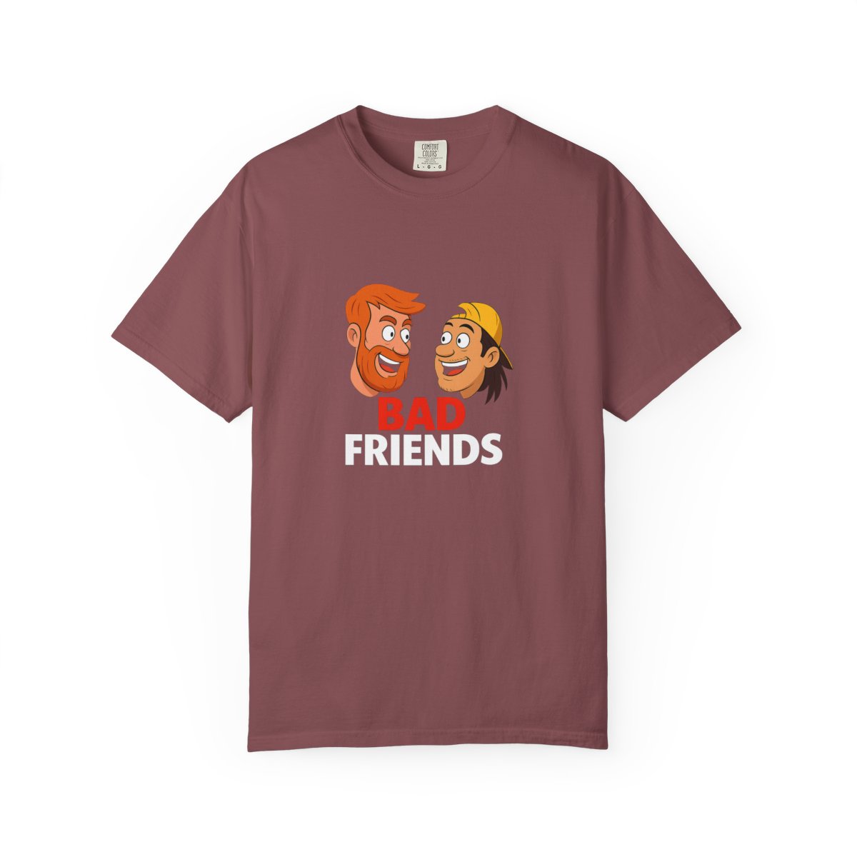 Bad Friends Podcast Bobby Lee Andrew Santino T-Shirt — official Bad Friends t-shirts